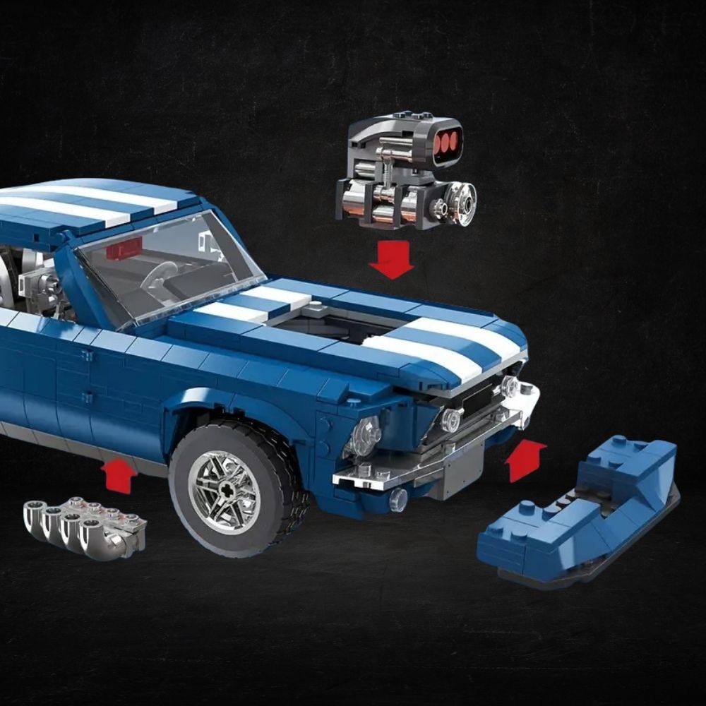 Mustang Eleanor 1/14 - 1400 Parça