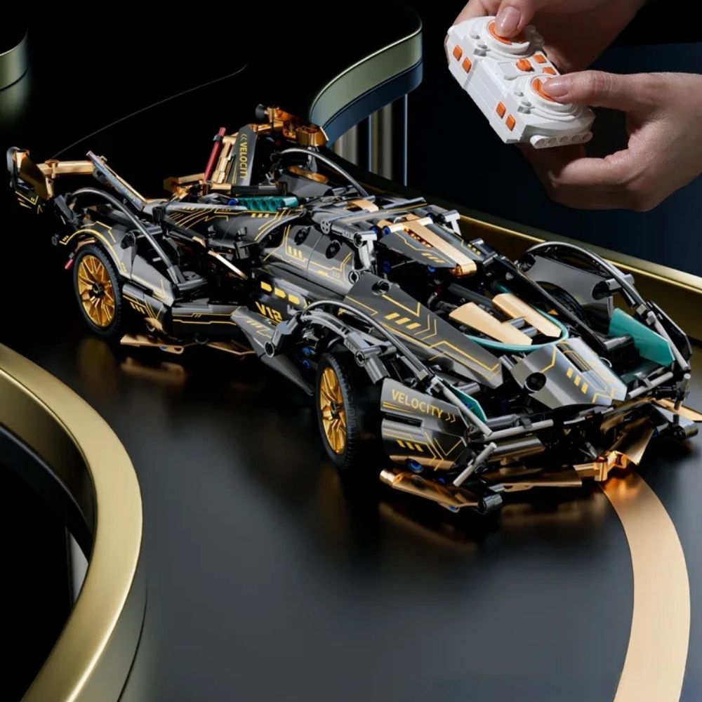 İtalyan Konsept Süper Car 1/14 - 1334 Parça