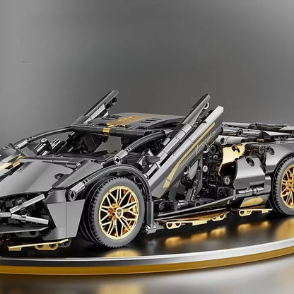 Gold Lambo Süper Car 1/14 - 1280 Parça