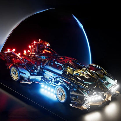 İtalyan Konsept Süper Car 1/14 - 1334 Parça