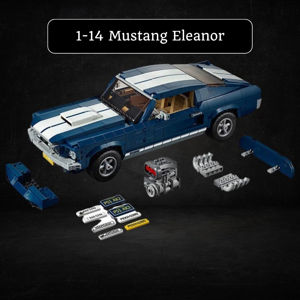 Mustang Eleanor  1/14 - 1400 Parça