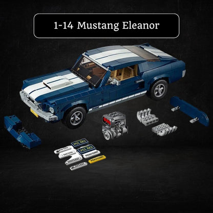 Mustang Eleanor  1/14 - 1400 Parça