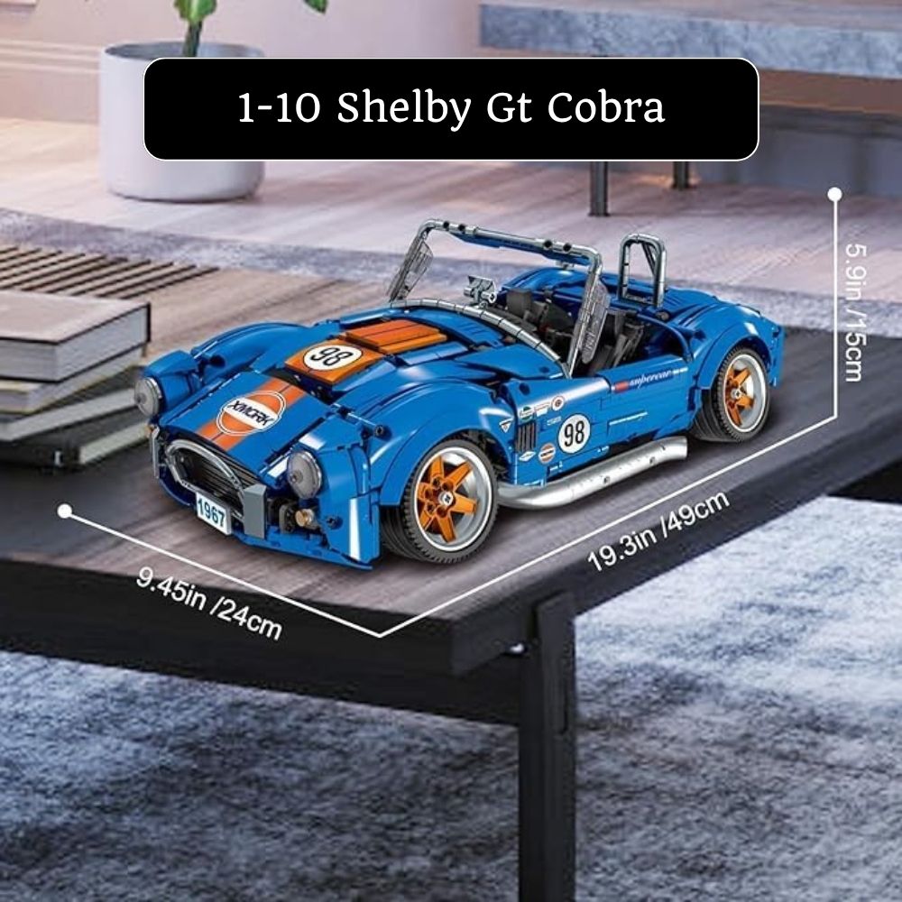 Shelby GT Cobra 1/10 - 1810 Parça