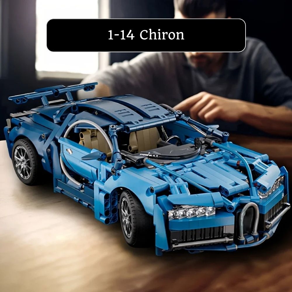 Chiron Süper Car 1/14 - 1300 Parça