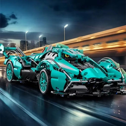 V12 Hiper Car- 1/14 - 1330 Parça