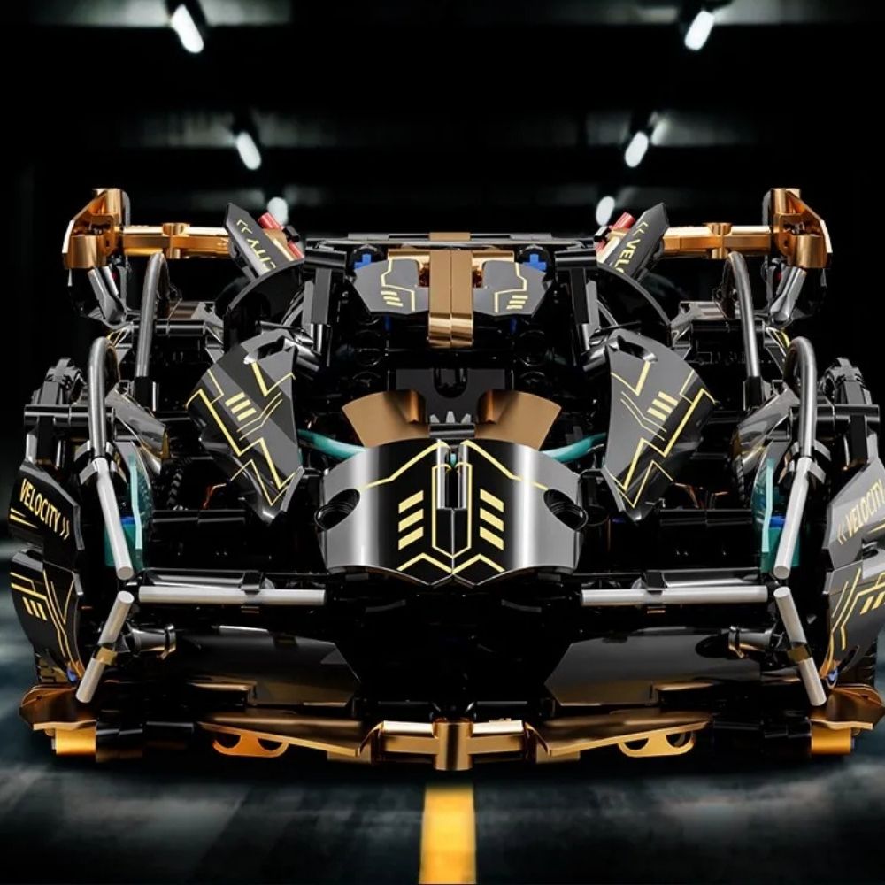 İtalyan Konsept Süper Car 1/14 - 1334 Parça