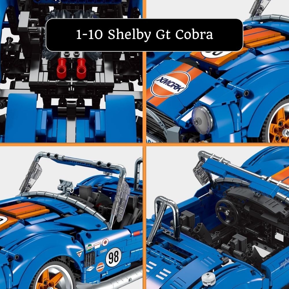 Shelby GT Cobra 1/10 - 1810 Parça