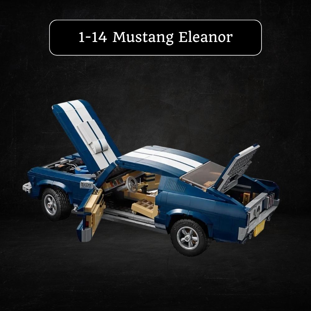 Mustang Eleanor  1/14 - 1400 Parça