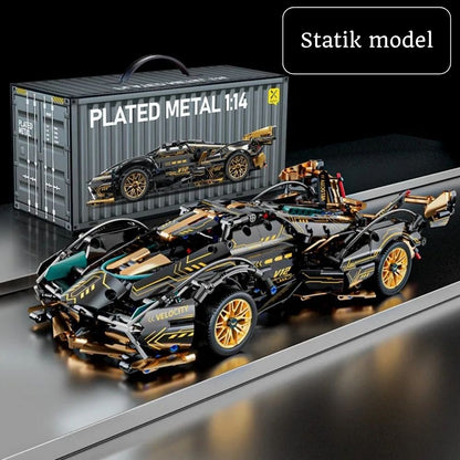 İtalyan Konsept Süper Car 1/14 - 1334 Parça