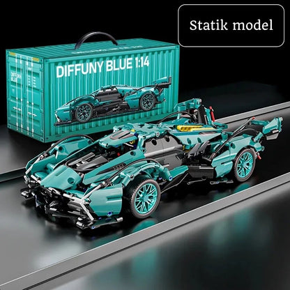 V12 Hiper Car- 1/14 - 1330 Parça