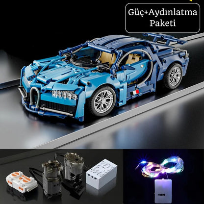 Chiron Süper Car 1/14 - 1300 Parça