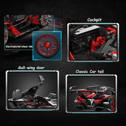 Red Ghost  1/14 - 1380 Parça