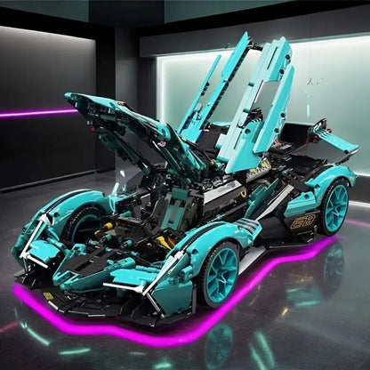 V12 Hiper Car- 1/14 - 1330 Parça