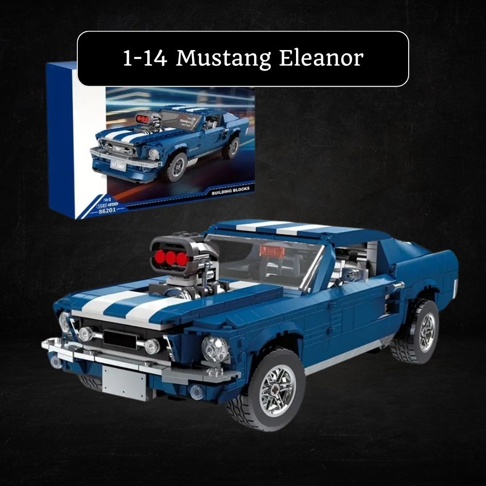 Mustang Eleanor  1/14 - 1400 Parça